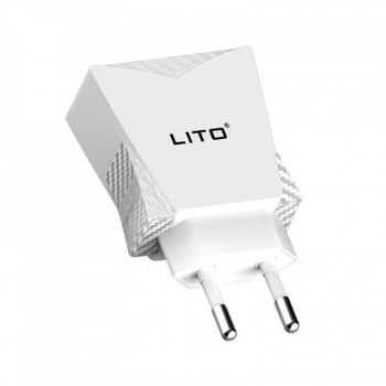 Incarcator Priza, 2.4A, CO-201, Micro USB, Alb Incarcator Priza, 2.4A, CO-201, Micro USB, Alb
