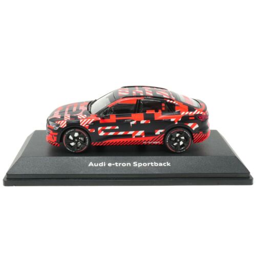 Macheta Origiala, Audi e-Tron Prototype, 1:43, Negru/Rosu