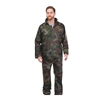 set impermeabil 1 bucata pelerina si 1 bucata pantaloni talie top defender camuflaj asigura protectie impotriva ploii marimea l imagen 4_0_
0