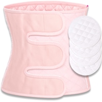 Centura postnatala modelatoare, LucyVee, pentru cezariana, nastere naturala si alte operatii, Bumbac, Postpartum