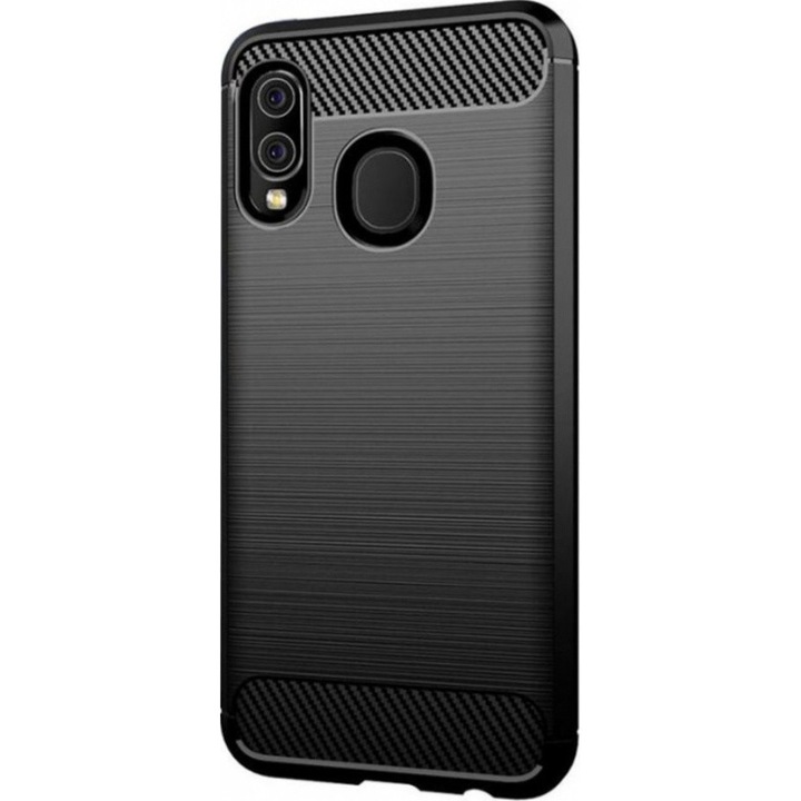 Husa pentru Samsung Galaxy A20E TPU Carbon Neagra