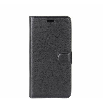 Husa pentru OnePlus 7T flip case litchi black Husa pentru OnePlus 7T flip case litchi black