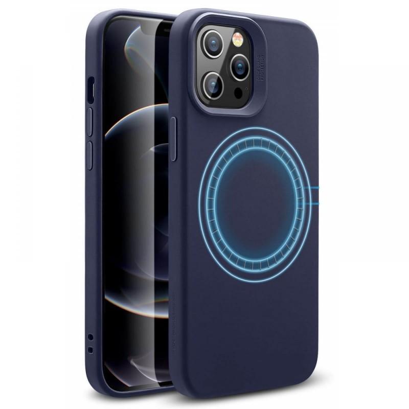 Carcasa ESR Cloud Halolock iPhone 12 Pro Max, compatibila MagSafe, Midnight Blue