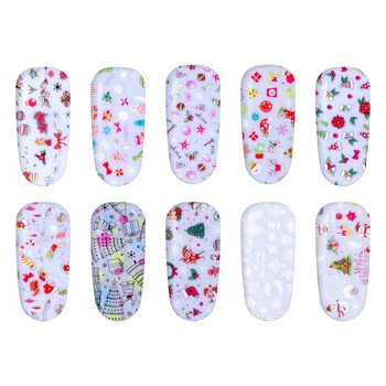 Set folii de transfer Lila Rossa, Holiday Collection, 10 buc Set folii de transfer Lila Rossa, Holiday Collection, 10 buc