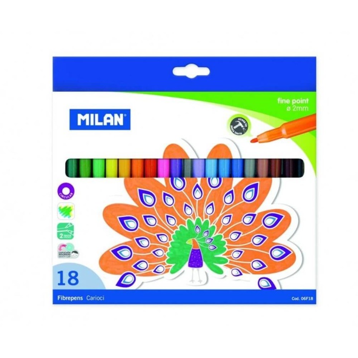 Set 18 Carioci Multicolore MILAN