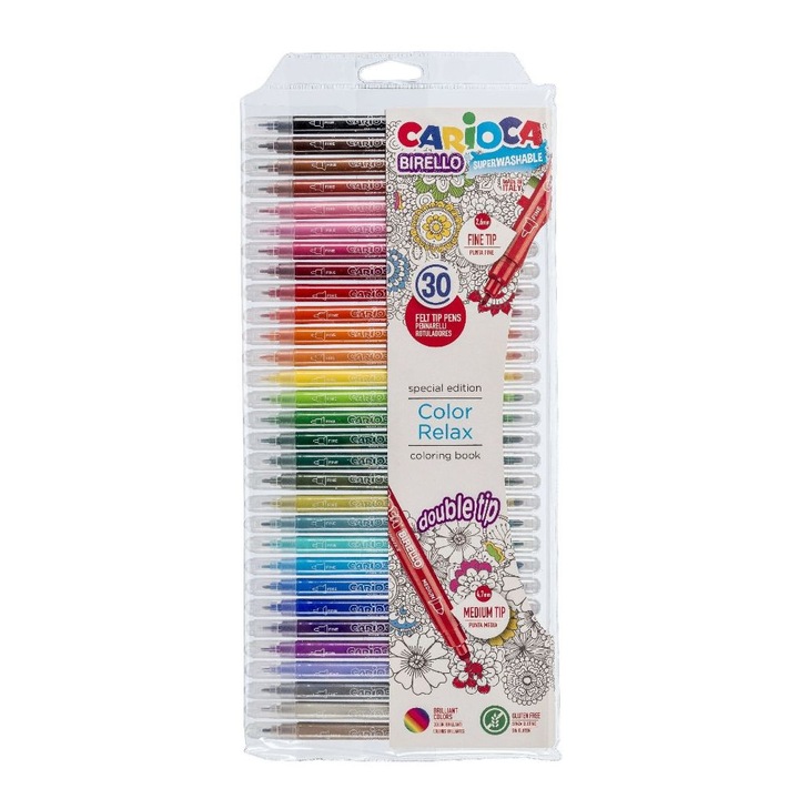 30 db-os tarka CARIOCA Birello készlet