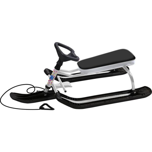 Sanie scuter Nika TSL, Alba cu amortizor fata