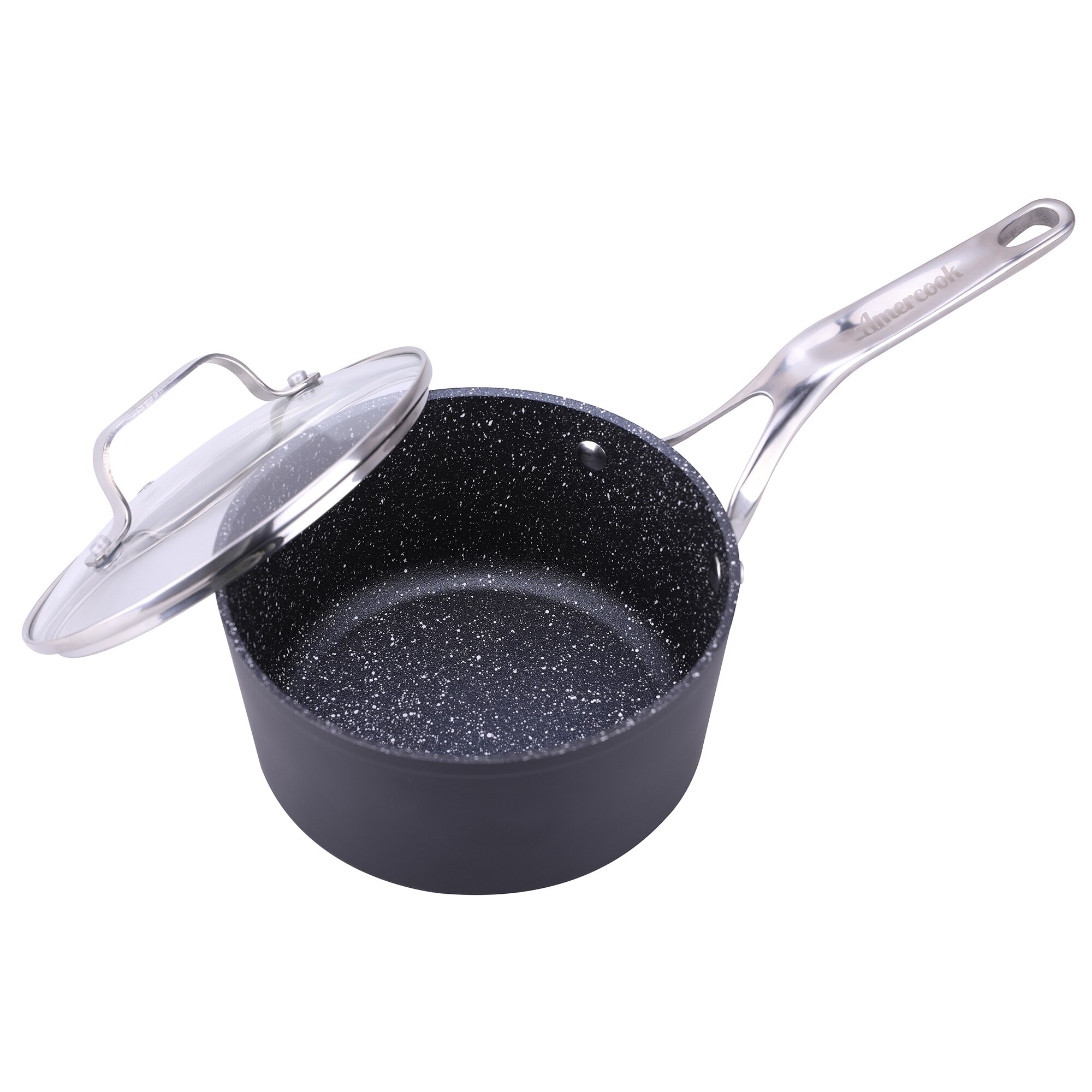 Craticioara cu capac Amercook Artmary, Inductie, 18 cm