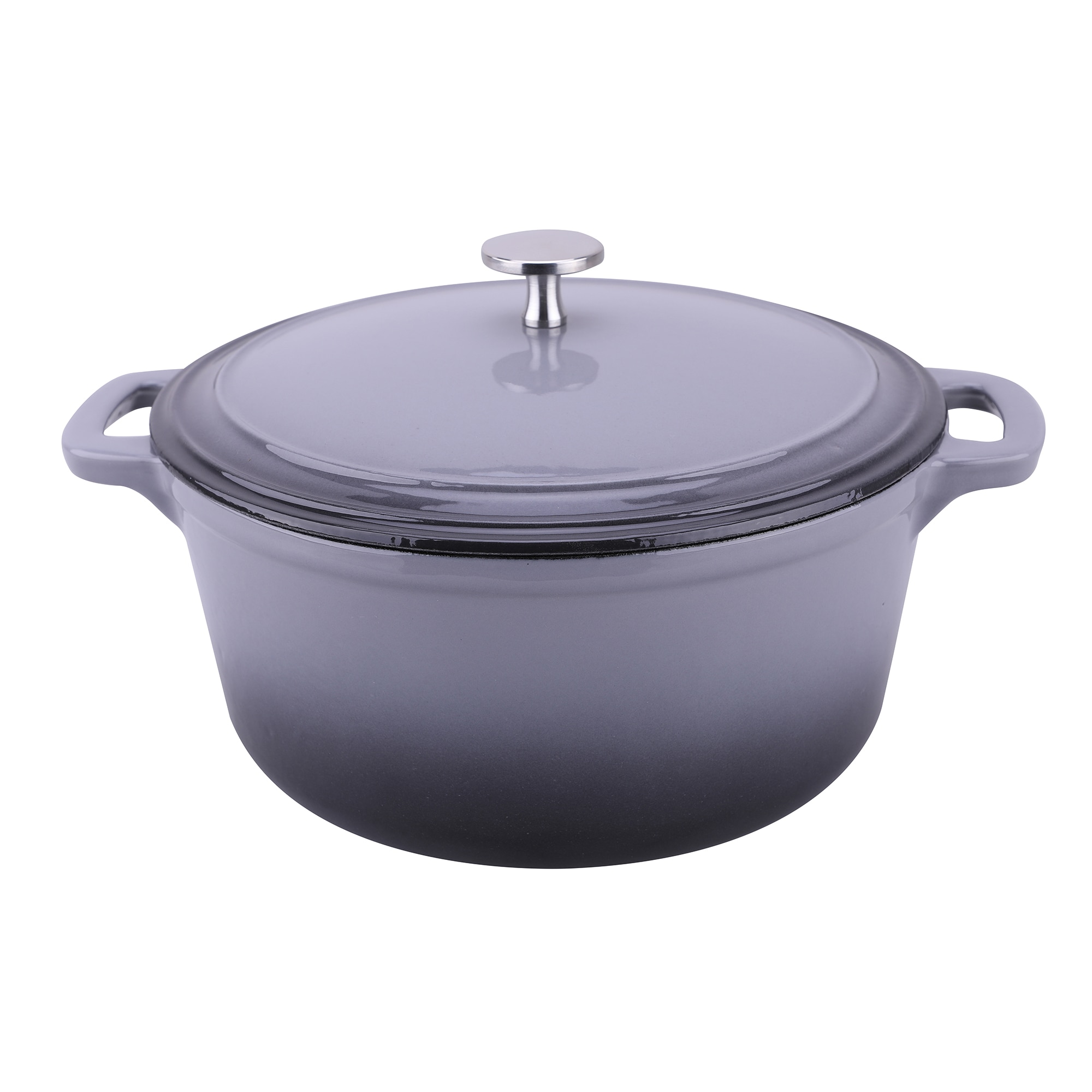 Carl Victor - Cast Iron Casserole 24cm 4L with Glass Lid