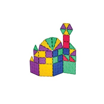 Set Playmags 150 piese magnetice de constructie Set Playmags 150 piese magnetice de constructie