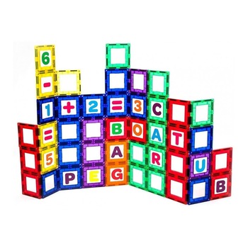 Set Playmags 80 piese magnetice Set Playmags 80 piese magnetice