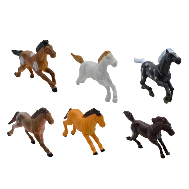 Set figurine 6 piese 9 cm Unikatoy 2002S, Multicolor