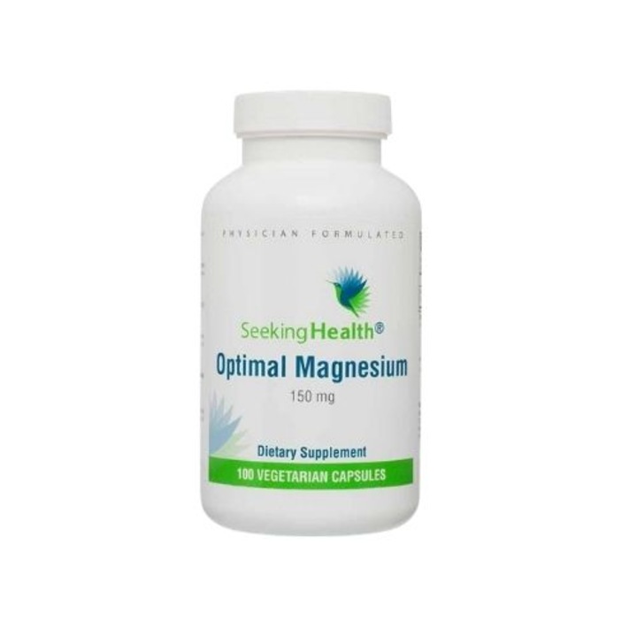 Supliment alimentar Seeking Health Optimal Magneziu 150mg, 100 Capsule