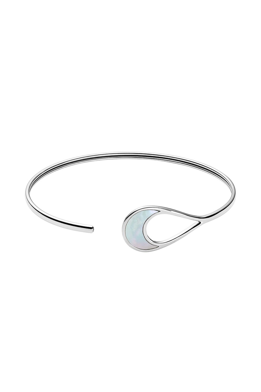 Skagen, Bratara asimetrica fara inchidere, Argintiu