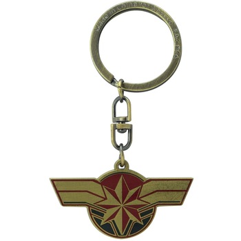 Breloc Captain Marvel Abystyle din metal, Multicolor Breloc Captain Marvel Abystyle din metal, Multicolor