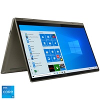 laptop ultraportabil lenovo yoga 7 14itl5 cu procesor intel core i5-1135g7 pana la 420 ghz 14quot full hd touch 16gb 512gb ssd intel iris xe graphics windows 10 home dark moss imagen 18_0_
0