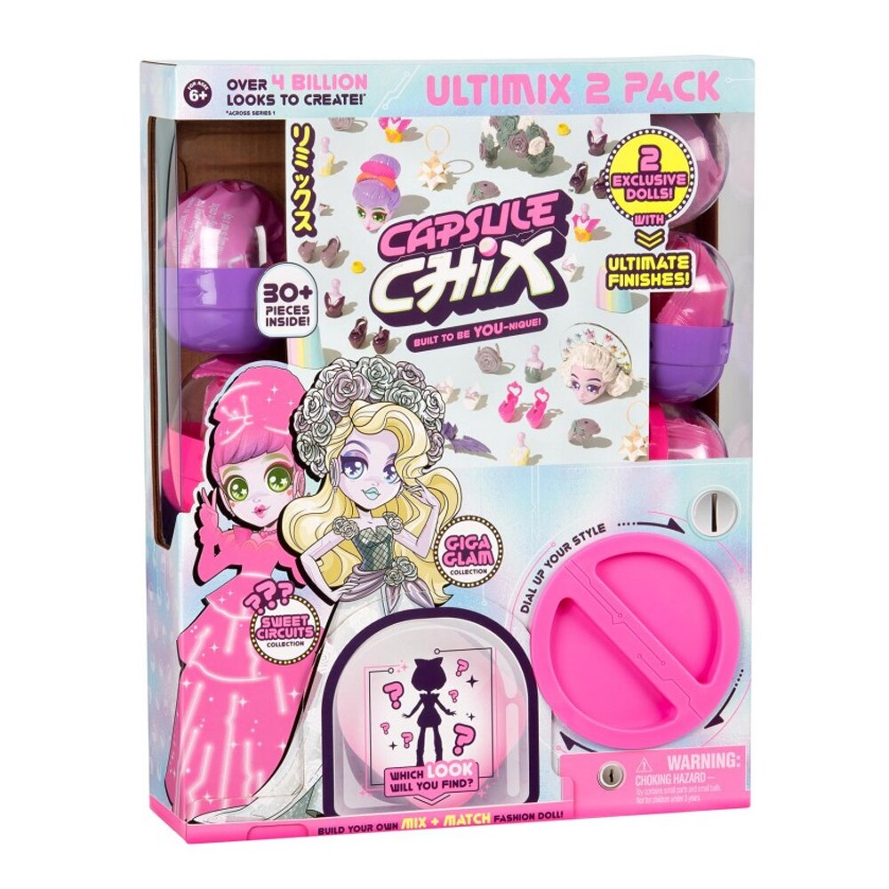 Set As Capsule Chix Ultimix 2 Pack Sweet Circuits Giga Glam Collection