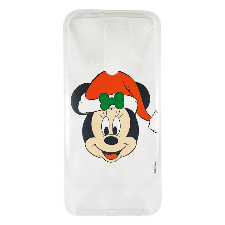 Предпазен гръб Disney Minnie, 061, за Xiaomi Redmi 9, Прозрачен/Многоцветен
