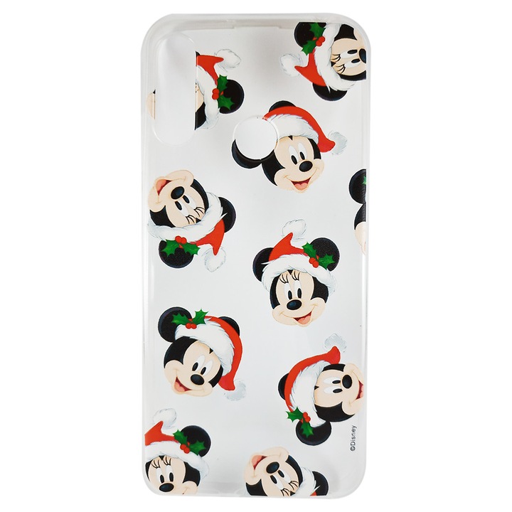 Предпазен гръб Disney Mickey and Minnie, 016, за Huawei Y6 (2019), Прозрачен/Многоцветен
