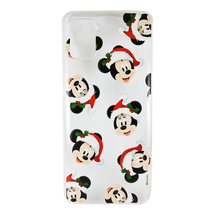 Предпазен гръб Disney Mickey and Minnie, 016, за Samsung Galaxy A31, Прозрачен/Многоцветен