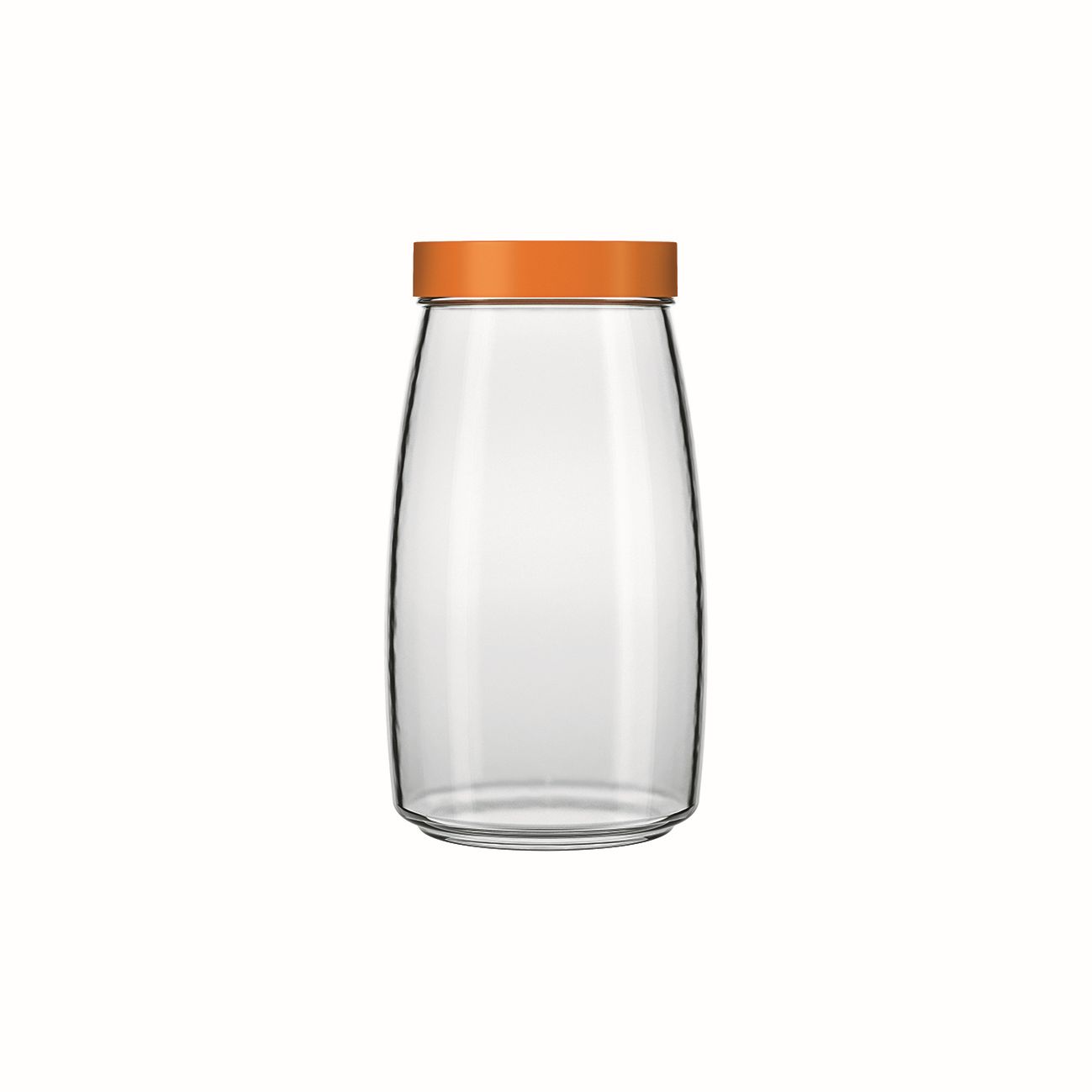 Recipient cu capac, 2 litri, Mandacaru, portocaliu