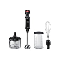 Blender de mana Bosch MS61B6170 ErgoMixx 1000 W, bol 600 ml, negru,
