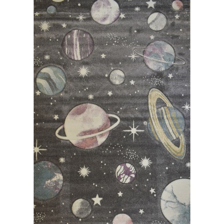 Килим Мерино , Kids Pastel 24203-295, 120 x 170 см, Плътност на килима 3 KG / m2, Дебелина на килима 13 мм, Брой възли на m2 290000