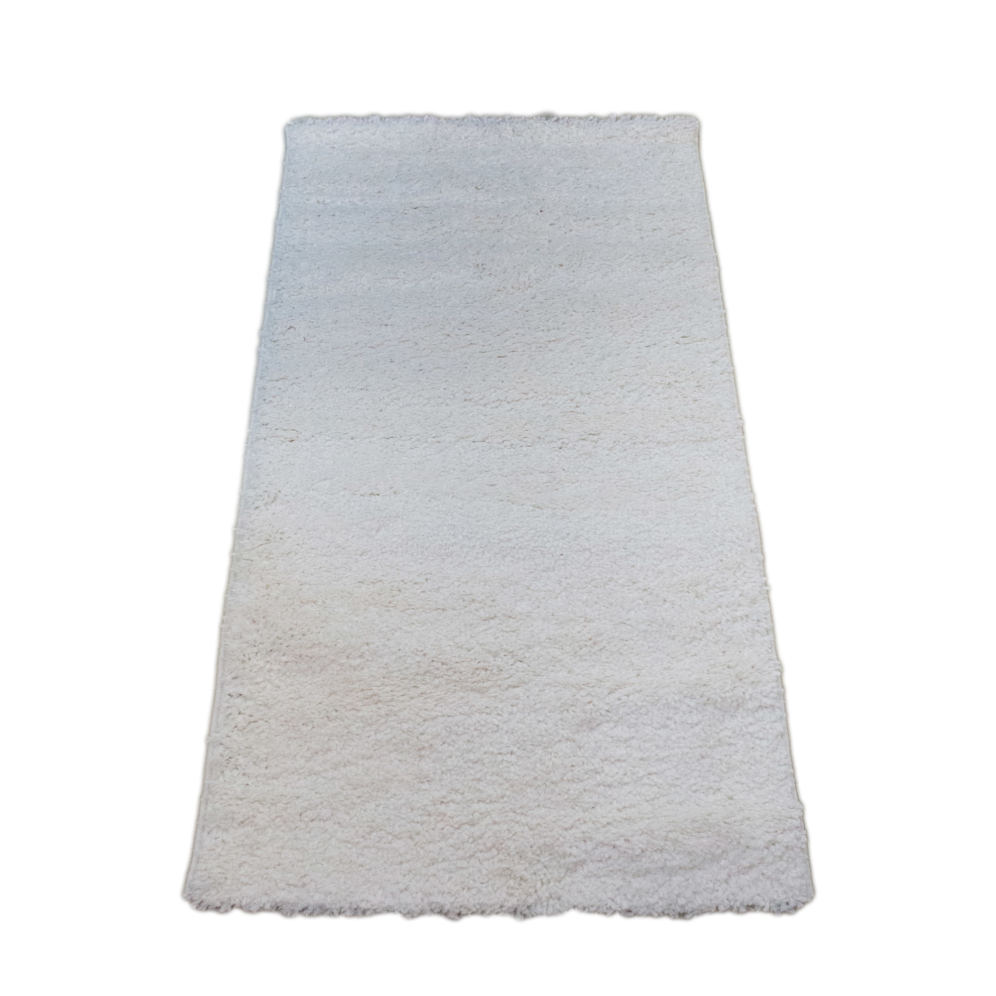 Covor modern cu fir lung Shaggy 1800, 100x170cm, 100% soft polipropilena,gramaj 1700g/mp, inaltime fir 3 cm , tip uni ,culoare alb-cream