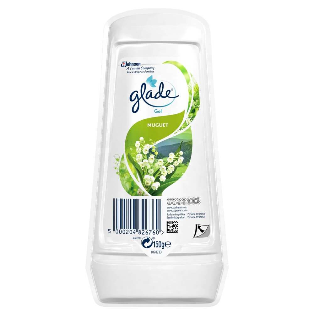Gel Odorizant GLADE, 150 g, Lacramioare