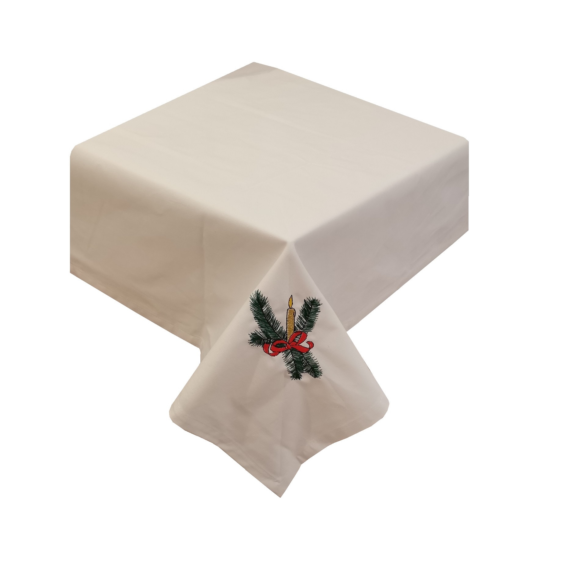 Fata de masa cu broderii, pentru Craciun, marime L 240 cm x 140 cm, ANELI