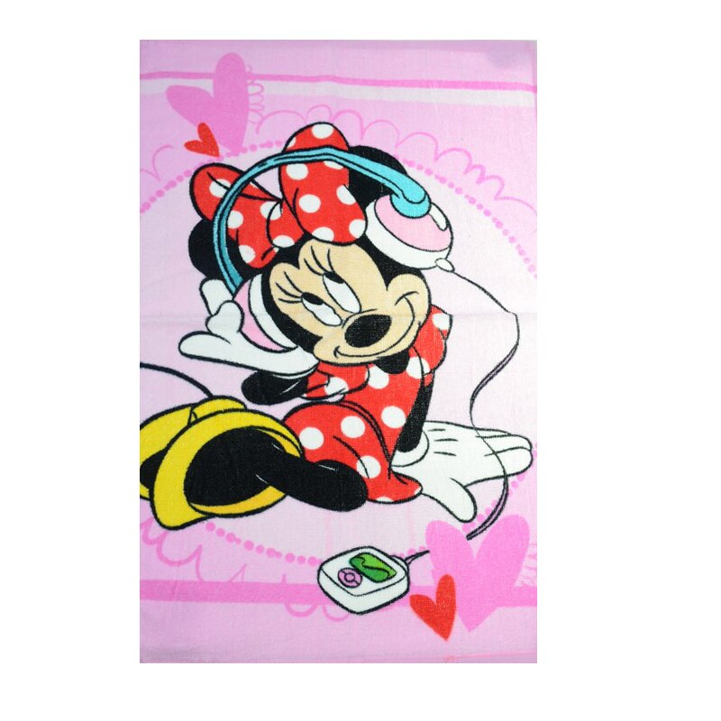 Prosop pentru fete 40 x 60 cm Disney Minnie 080, Roz