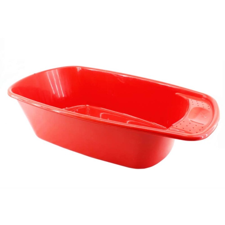 Cadita Mica Sterk Calitatea I, 18x74x35 cm, Rosie, Plastic