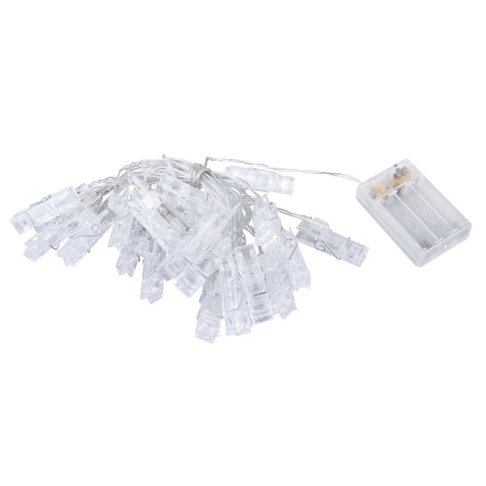 Instalatie cu clipsuri Led, 390 cm, Rayher
