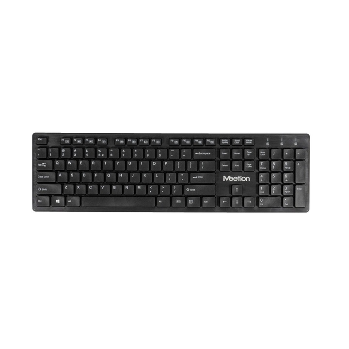 Tastatura wireless Bluetooth, Novaza Tech, compatibila cu dispozitive 9-10 inch, baterie reincarcabila, 78 taste, usoara si subtire, carcasa aluminiu, Negru