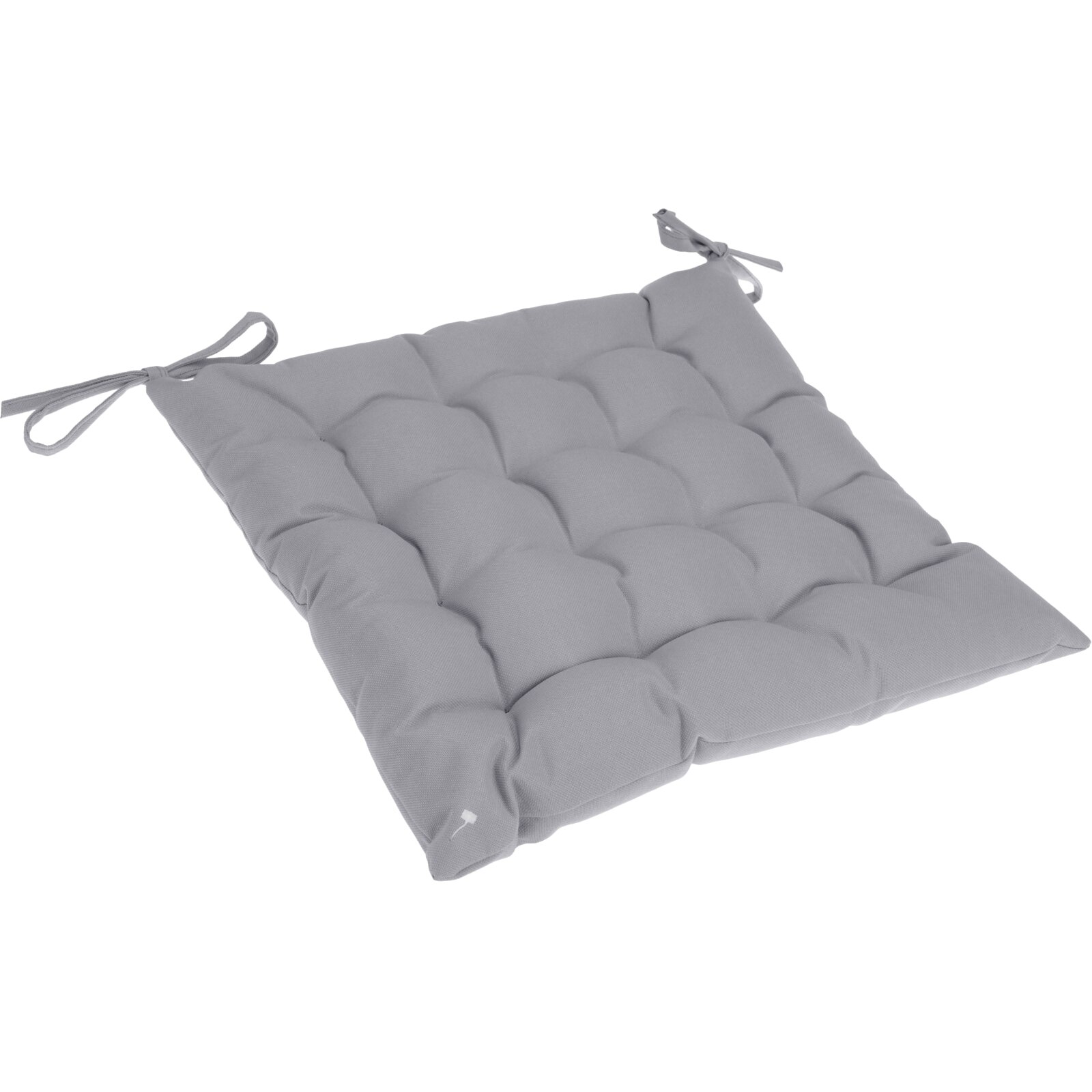 Perna scaun gradina/terasa, 40x40x6cm, polyester, 230g, gri