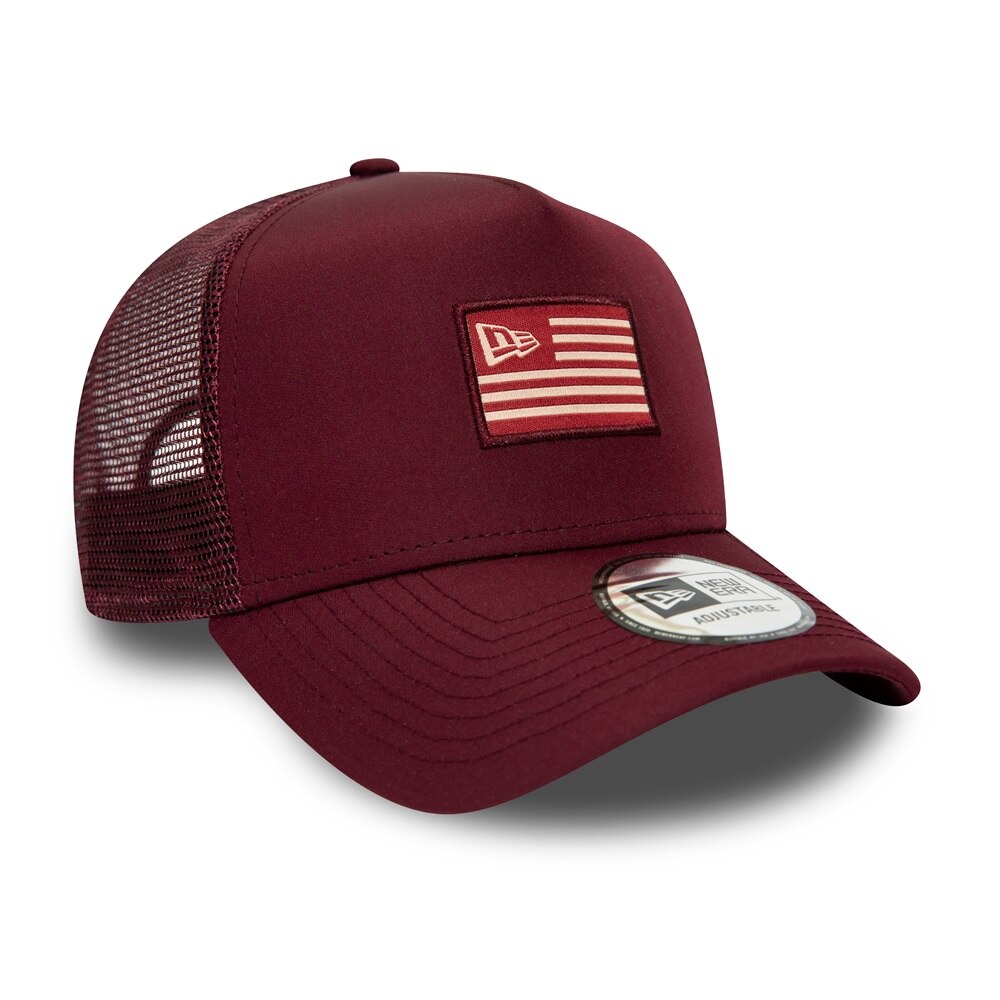 Sapca rosie New Era Trucker USA logo, Masura Universala - eMAG.ro