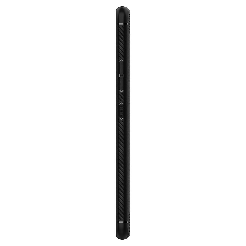 Husa Premium Spigen Rugged Armor Compatibila Cu Samsung Galaxy A42 5g, Negru