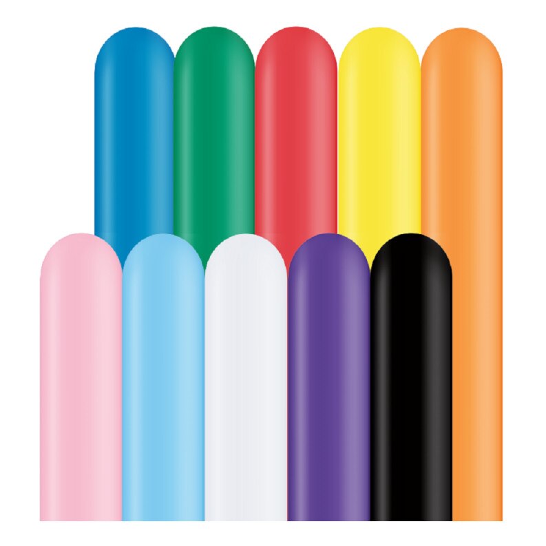 Set 100 Baloane Latex Modelaj Classic Assortment, 1