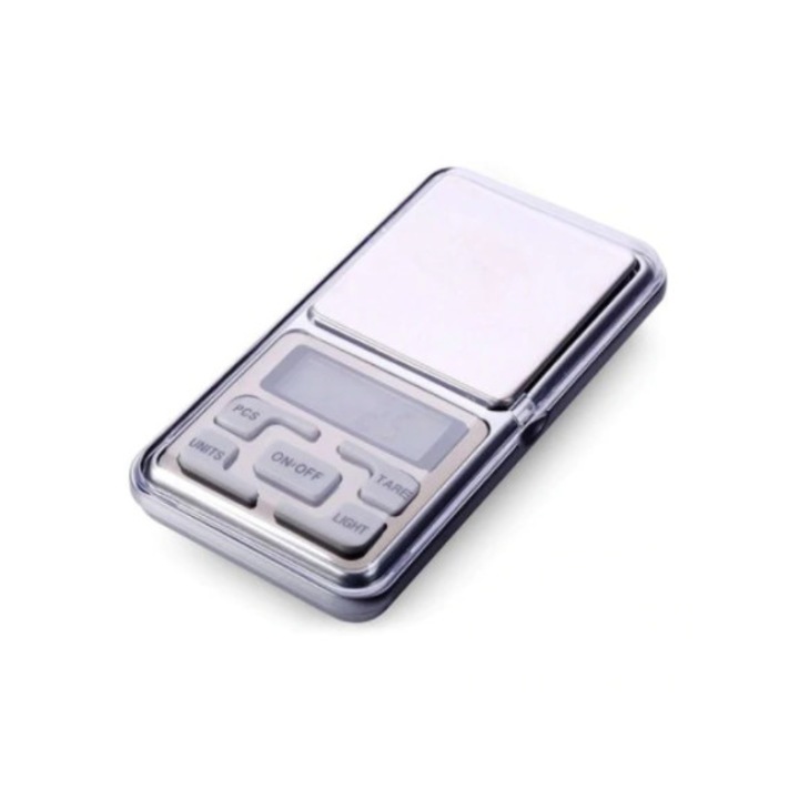 Cantar Electronic De Bijuterii Azaly® 500g, Precizie De 0,1 g Si Functie Tara