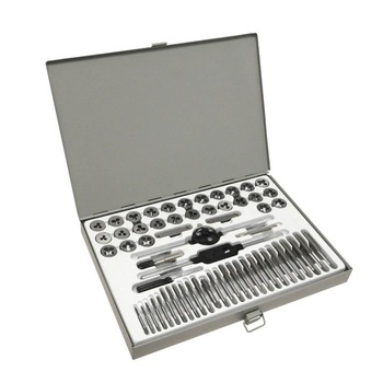 Trusa tarozi si filiere Bass BS-2147, 60 buc, M3 – M12, HSS Trusa tarozi si filiere Bass BS-2147, 60 buc, M3 – M12, HSS