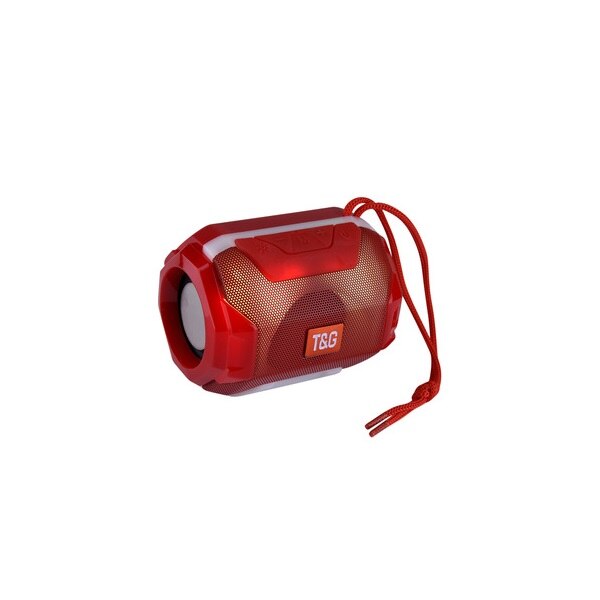 Boxa portabila Bluetooth Royal TG-162, Radio FM, slot USB, TF CARD, Rosu