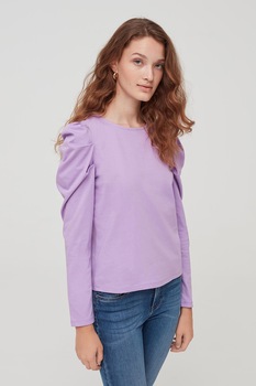 OVS, Bluza cu maneci bufante, Lila, XS OVS, Bluza cu maneci bufante, Lila, XS