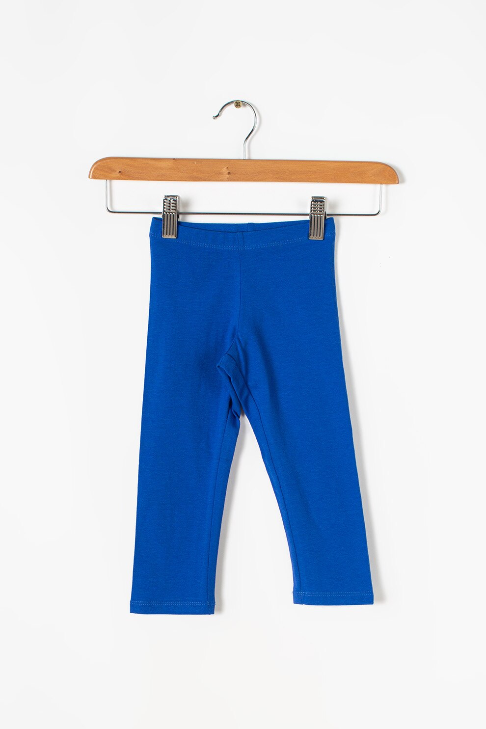 OVS, Pantaloni sport drepti din amestec de bumbac, Albastru, 104 CM