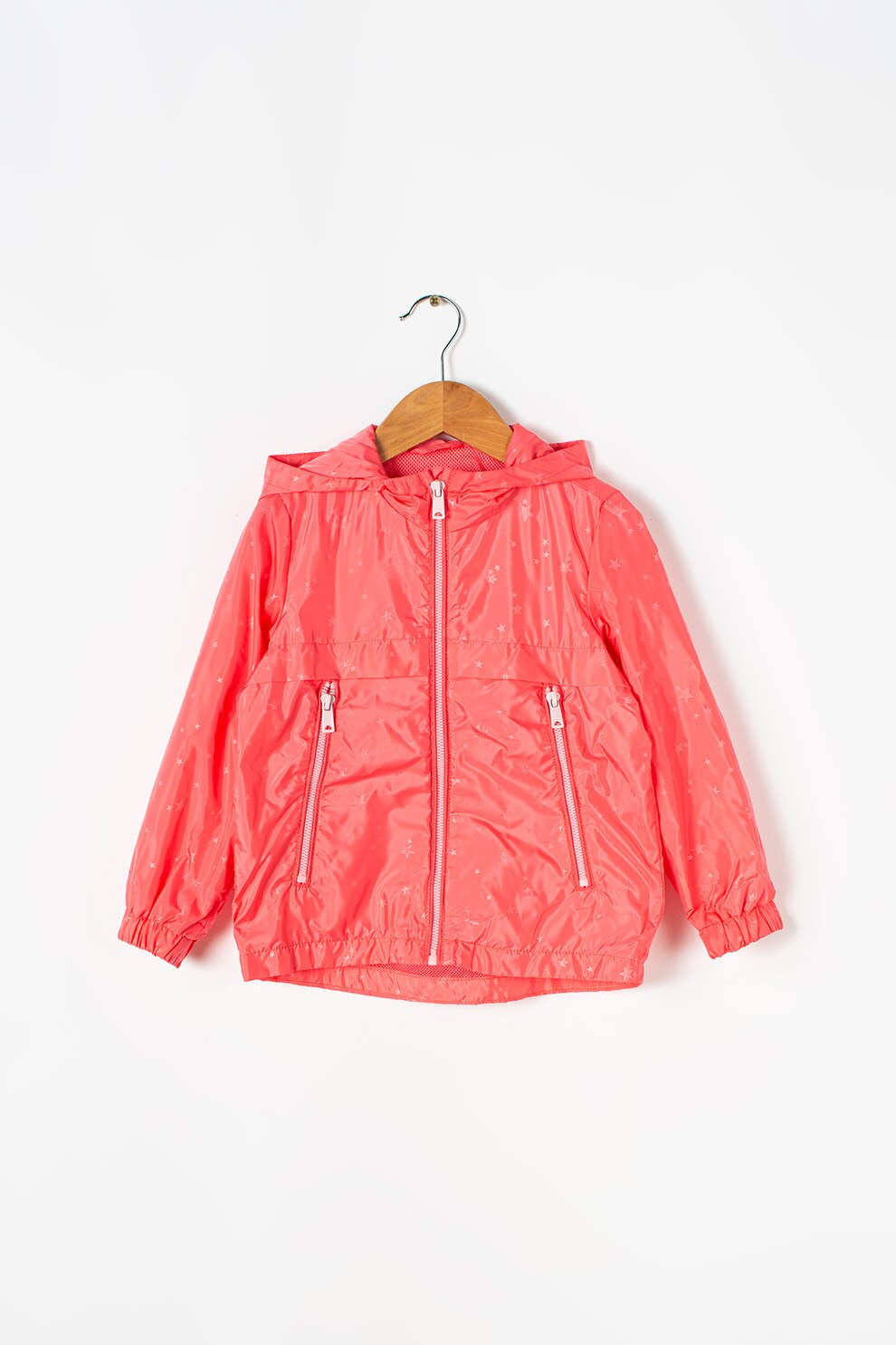 OVS, Jacheta cu gluga si stele, Roz aprins