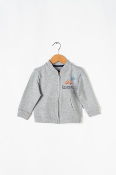 OVS, Bluza sport cu fermoar, 74 CM, Gri melange OVS, Bluza sport cu fermoar, 74 CM, Gri melange