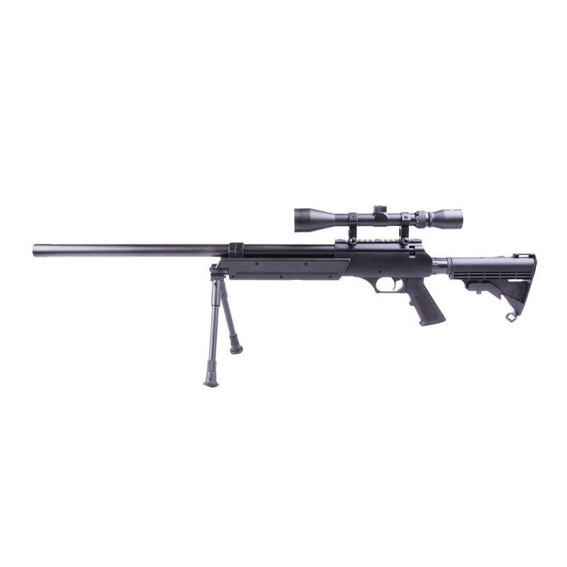 Sniper Airsoft MB06B Set Luneta Si Bipod + Bile