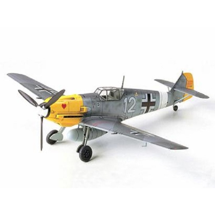 Kit Macheta aeromodele de construit Tamiya Messerschmitt Bf 109 E4/7 Trop 1:48 TAM 61063