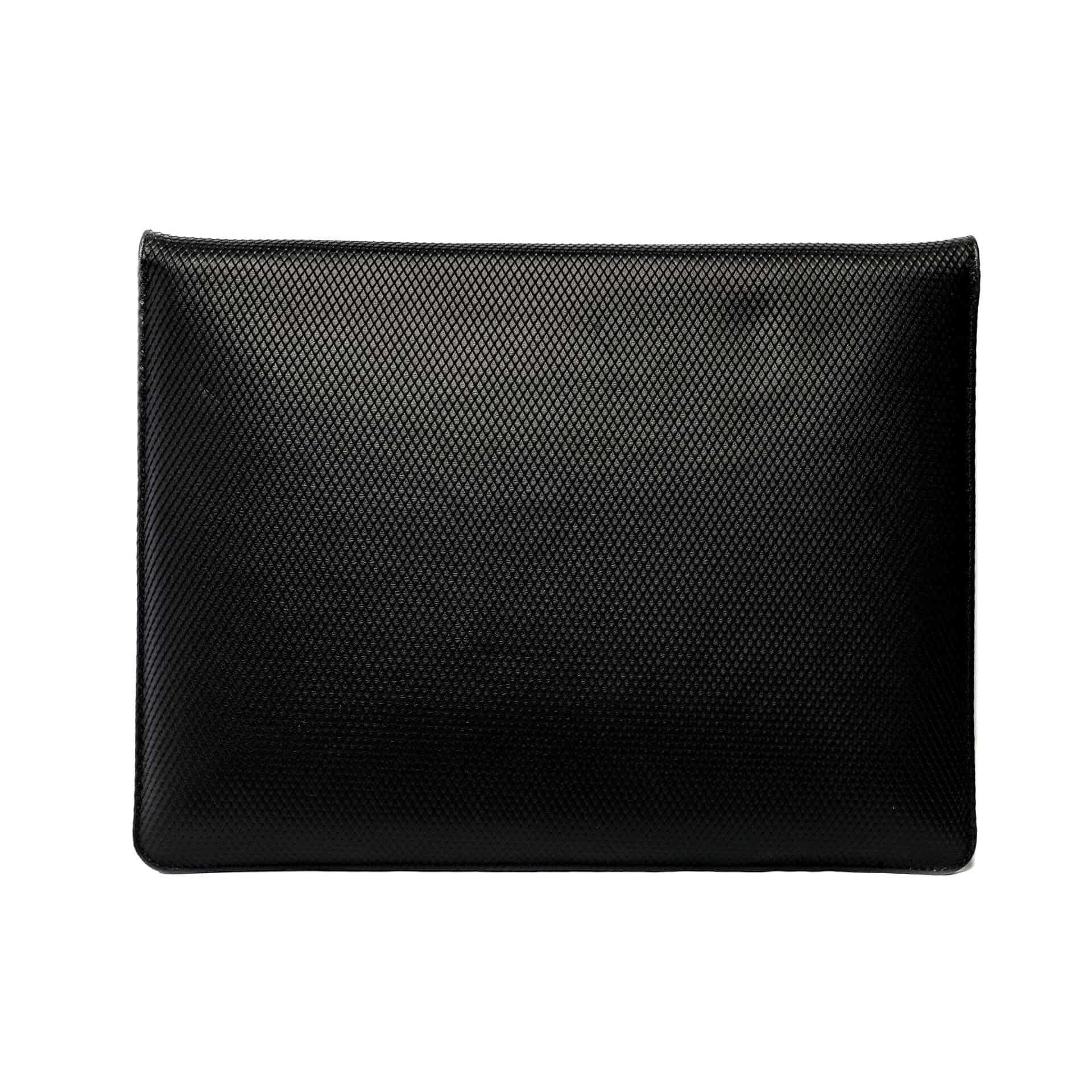Husa iPad/MacBook Air Pro 13'', Poetik, Piele Naturala, Negru