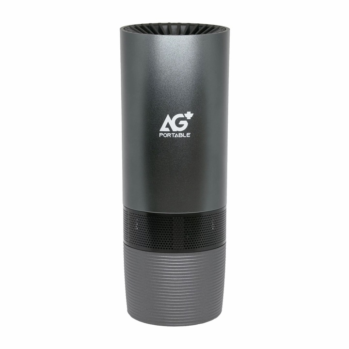 Purificator portabil de aer, Aurabeat, AG+, pentru masina si birou