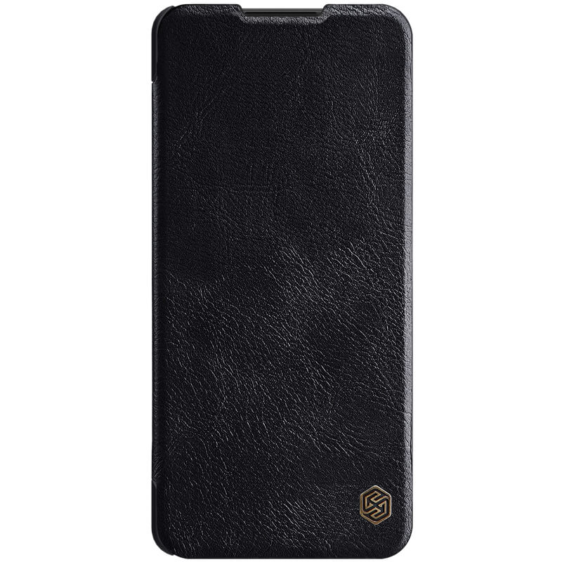 Husa tip carte Nillkin Qin pentru Samsung Galaxy A42 (5G), negru